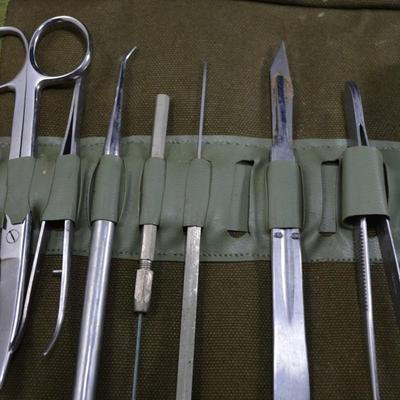 Vintage Surgical Field Kit Incomplete
