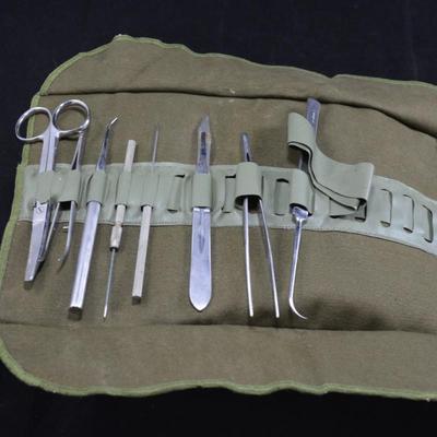 Vintage Surgical Field Kit Incomplete