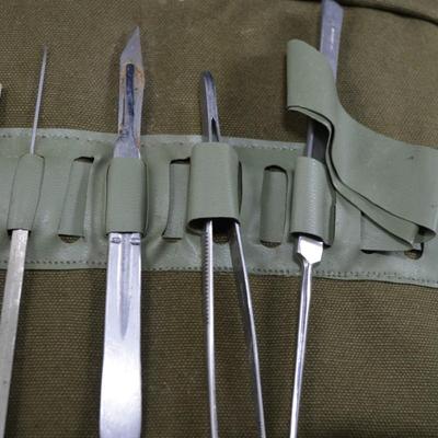 Vintage Surgical Field Kit Incomplete