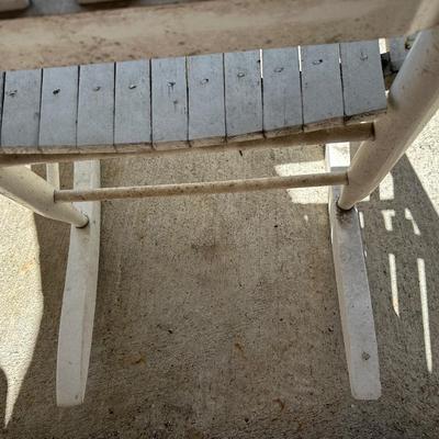 Wood Porch Rocking Chairs (2) ( See Description)
