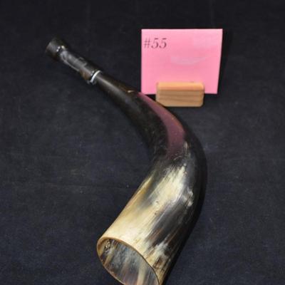 Natural Cattle Horn Signaling Device AS IS