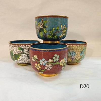 Cloisonne Cups