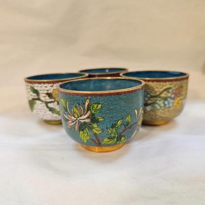 Cloisonne Cups