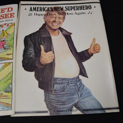 Lot of 6 1976-77-78 MAD Magazines and 1st Issue Parody