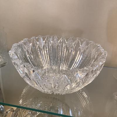 631 Antique Cut Crystal Bowl