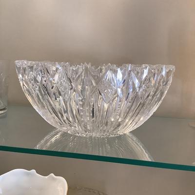 631 Antique Cut Crystal Bowl