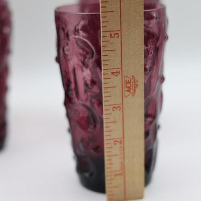 Vintage Drinking Glasses Set of (7)