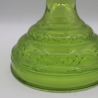 Kerosene Green Oil Lamp (see description)