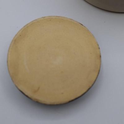 Vintage Stoneware Pottery Soup Crock, Made in USA