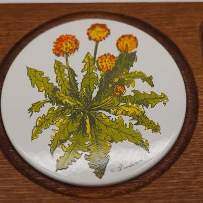 Vintage Goodwood Cheese Tray With Glass Cover