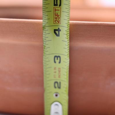 Vintage Terracotta Roasting Pan Cookware W/ Lid