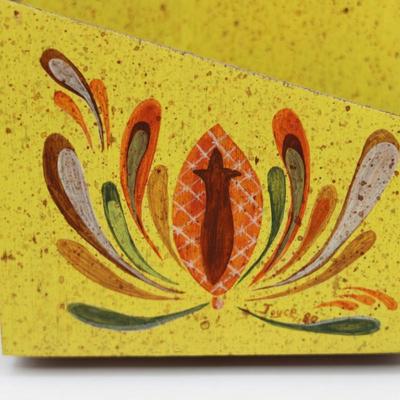 (3) Wood Boards in Holder