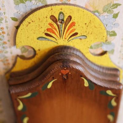 (3) Wood Boards in Holder