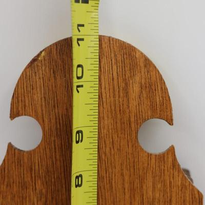 (3) Wood Boards in Holder