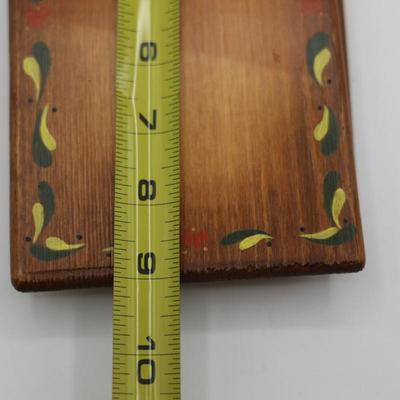 (3) Wood Boards in Holder