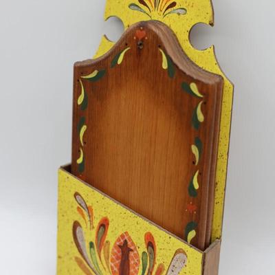 (3) Wood Boards in Holder
