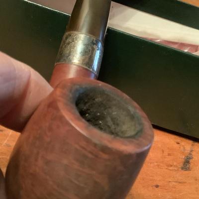 648 Peterson Sterling Dublin Band Pipe with Box