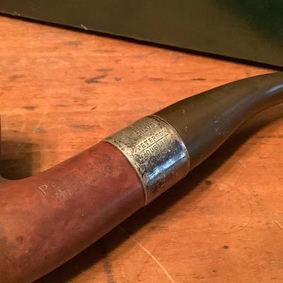 648 Peterson Sterling Dublin Band Pipe with Box