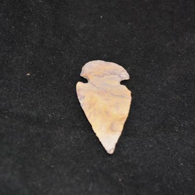 Lot of Arrowheads Made from Obsidian and Jasper