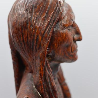 18" Native American Indian Statue