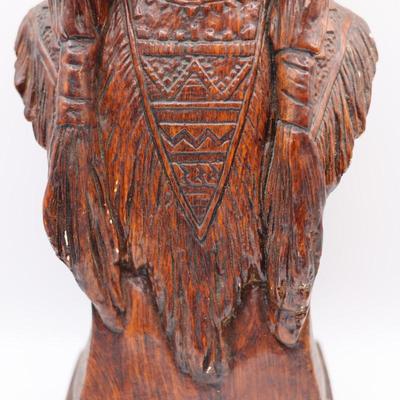 18" Native American Indian Statue
