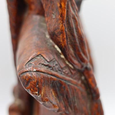 18" Native American Indian Statue