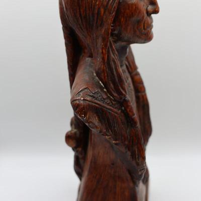 18" Native American Indian Statue