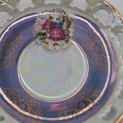 Porcelain (6) Teacups & (6) Saucers