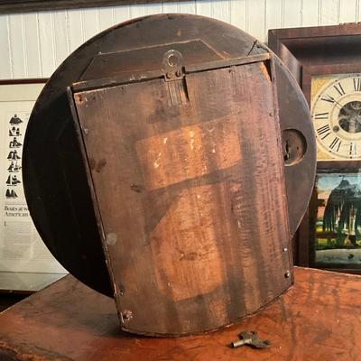 942 Antique Waterbury Clock with Key