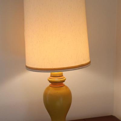 Vintage 30" Lamp W/ Shade