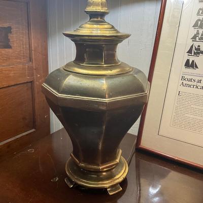 944 Vintage Brass Table Lamp