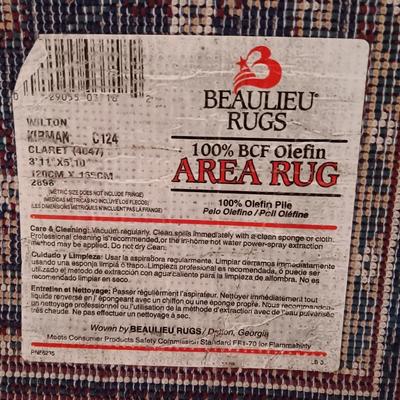 Beaulieu Rugs 100% BCF Olefin Area Rug