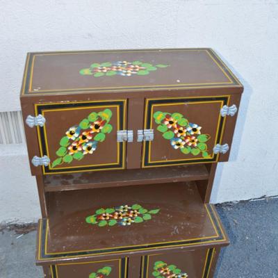 J.S. Ebersol Hand Crafted & Hand Painted Folk Art Kids Set