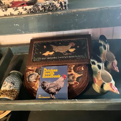 953 Chicken Home Decor Lot