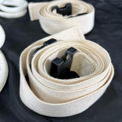 Iyengar long and short wall straps