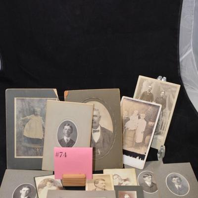 Lot of Antique/Vintage Photographs