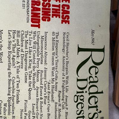 Sets of cassette classes, Readers Digest Magazine, tapes,