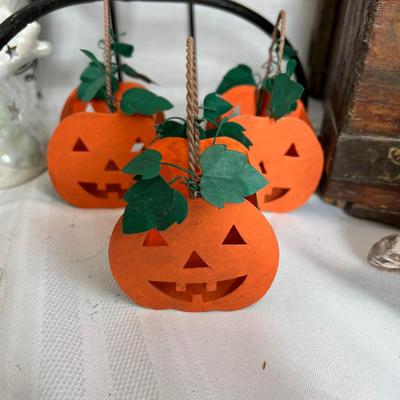 Halloween and Thanksgiving decor