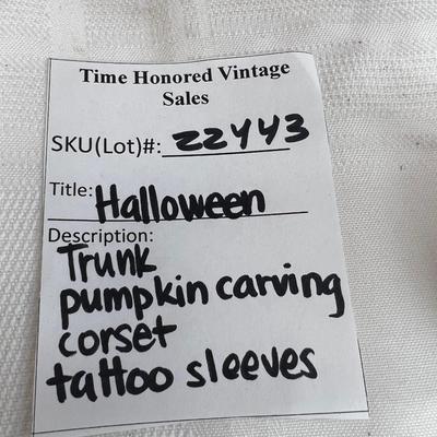 Halloween and Thanksgiving decor