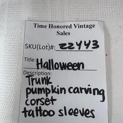 Halloween and Thanksgiving decor