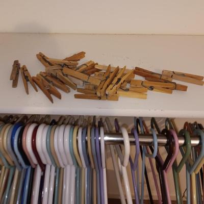 Closet organization - Clothes hangers - Shoe holder - and more