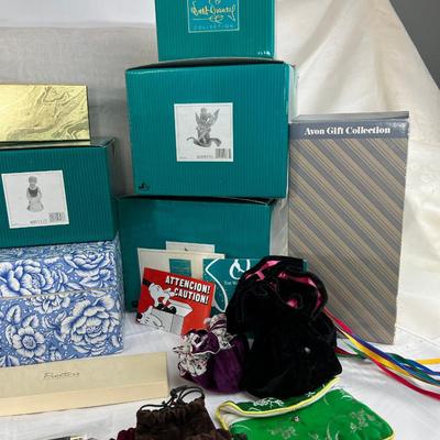 Empty Disney and Swarovski Boxes