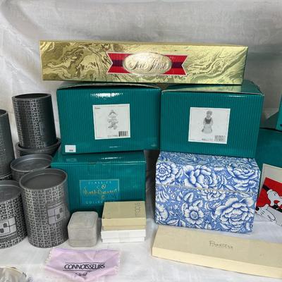 Empty Disney and Swarovski Boxes