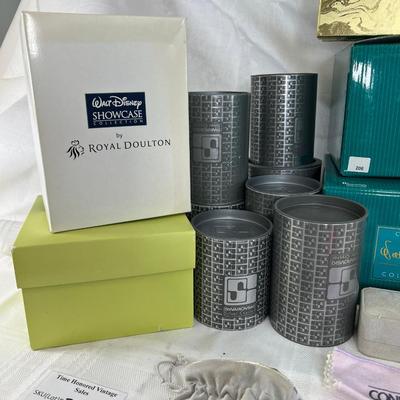 Empty Disney and Swarovski Boxes