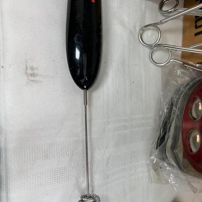 New old stock cooler and jug Escargot pans and tongs
