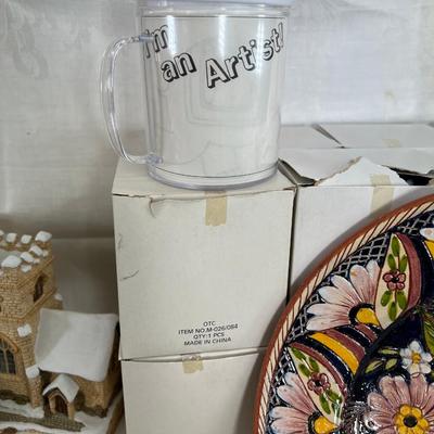 Silverware, Vintage boxes and tray, collectibles