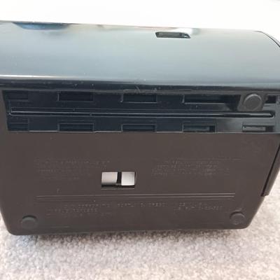 Polaroid Sun 660 Autofocus camera with original box and a Pana-Vue Automatic slide viewer