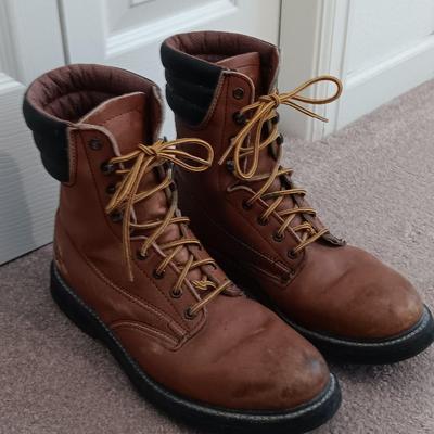 Men's Texas Steer work boots size 11.5