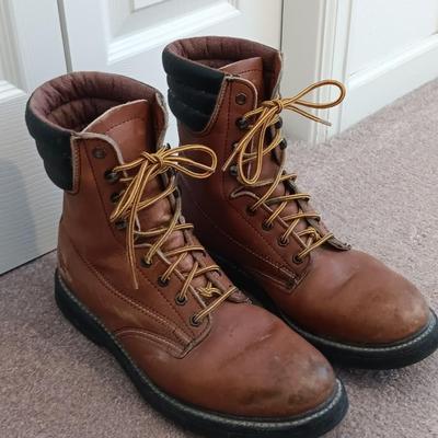 Men's Texas Steer work boots size 11.5