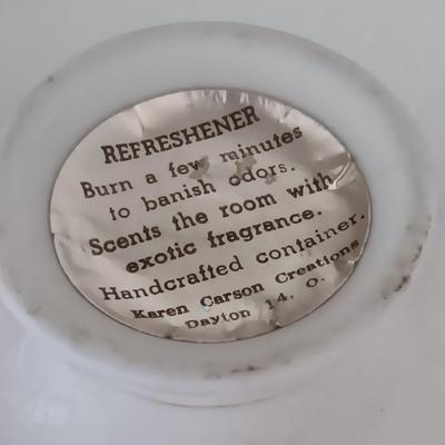 Napco Cherub double handled dish - covered ring dish and elegant Vase